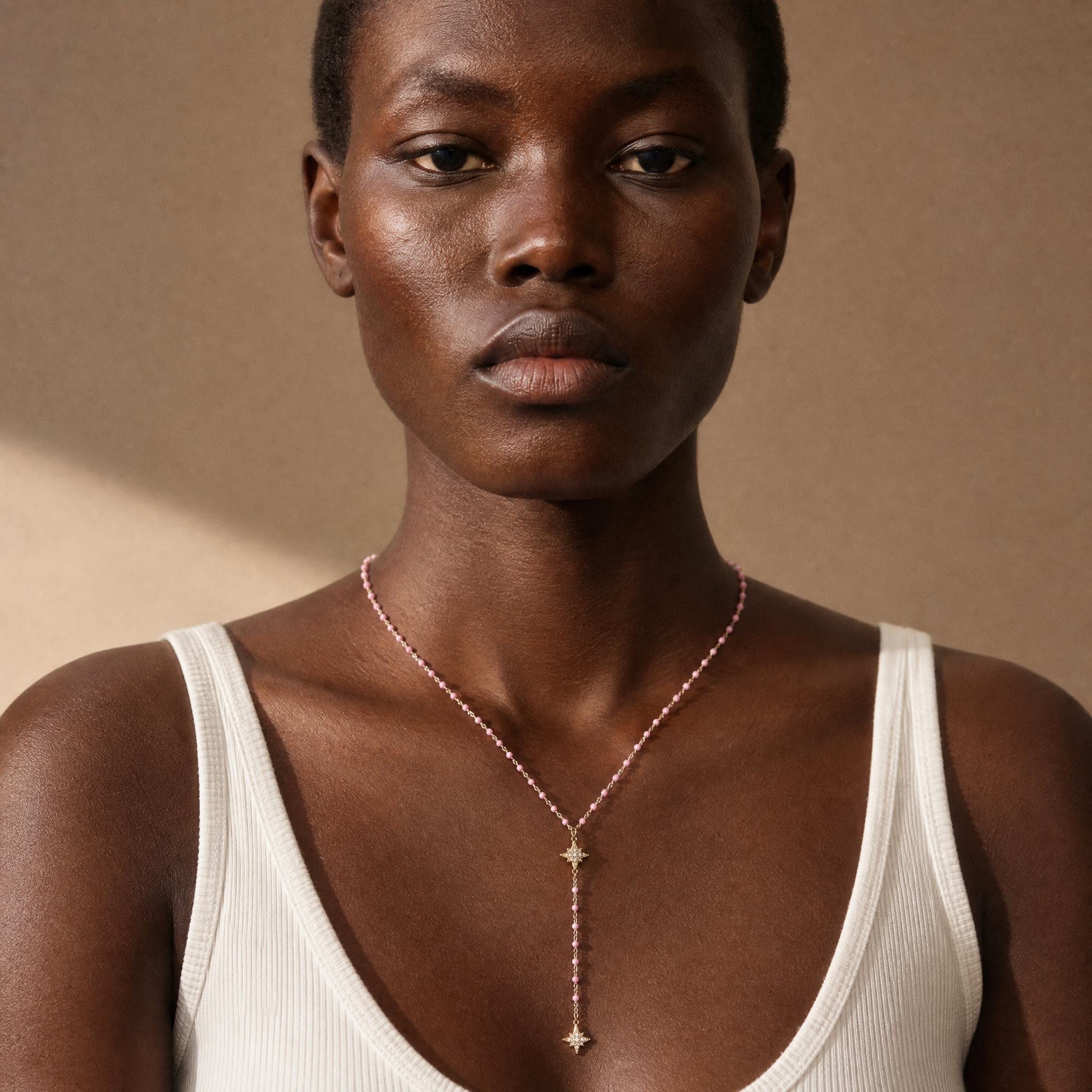 Éloïse — Collier sautoir doré