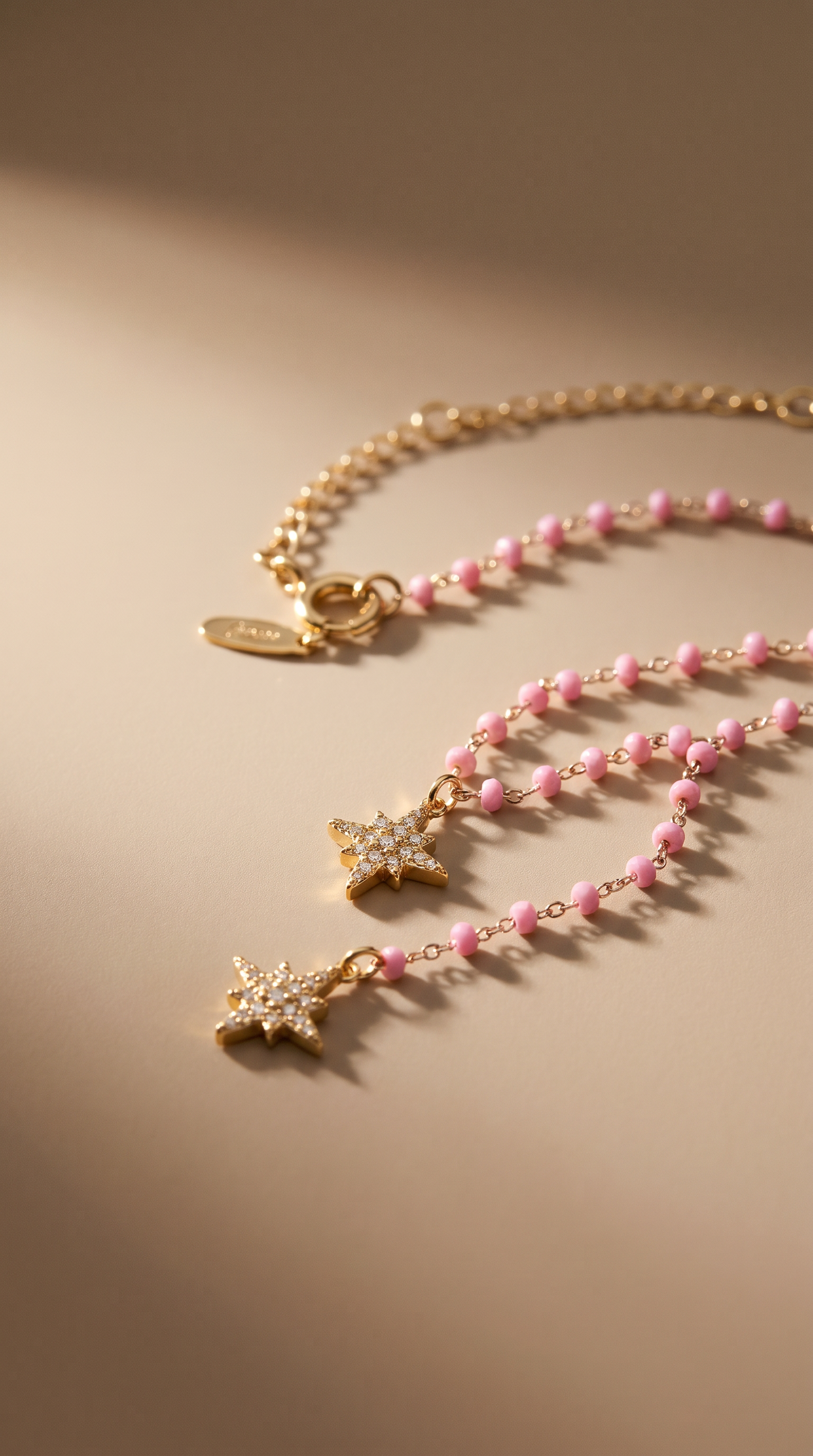 Éloïse — Collier sautoir doré