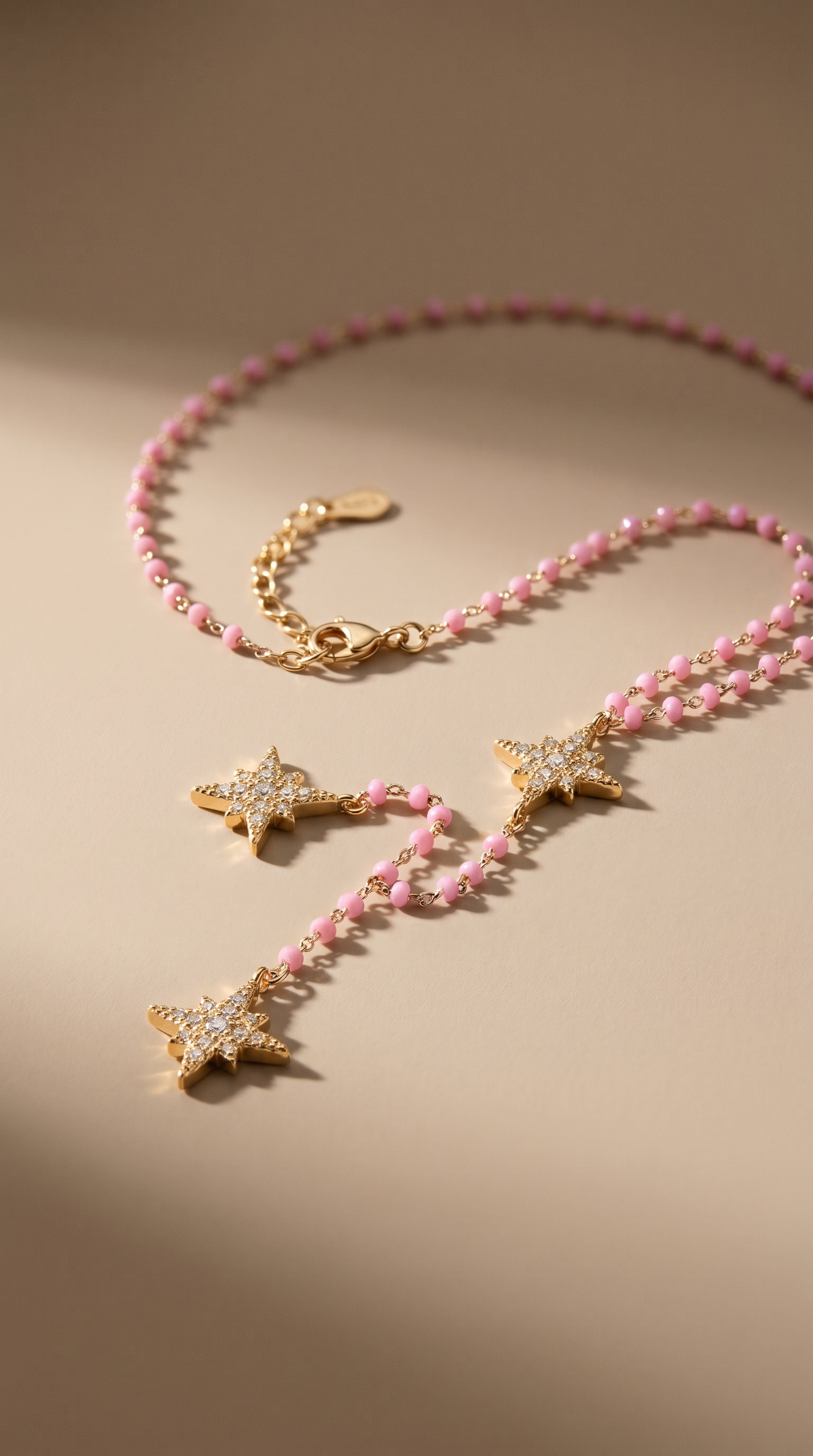 Éloïse — Collier sautoir doré