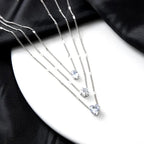 ChimZunderes-Collier pendentif multicouche pour femme, tour de cou JOChoker, bijoux brillants, cadeau de fête, mode féminine YOUR DESIRE